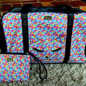 Betsy Johnson carryon sized suitcase